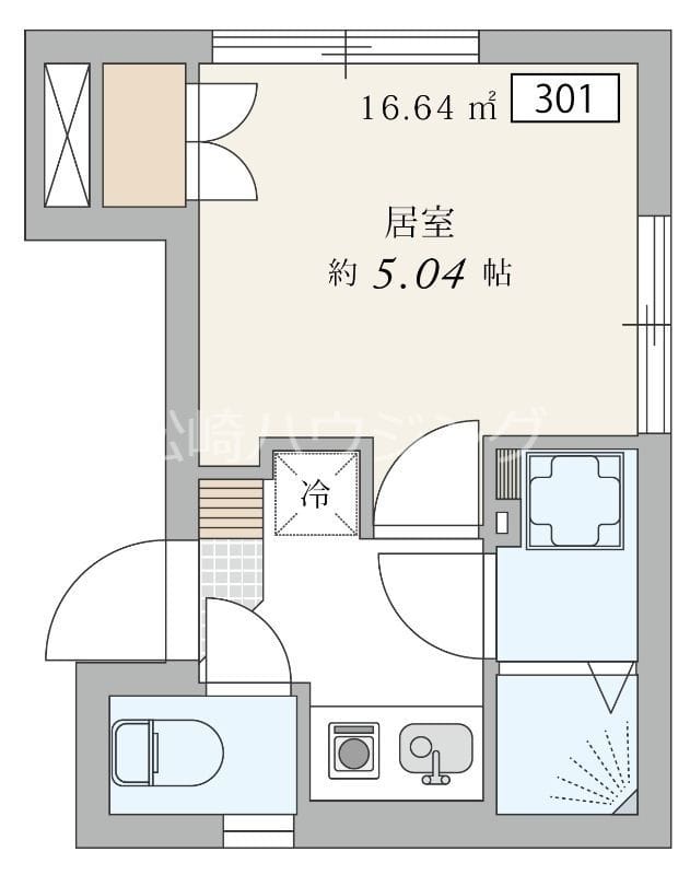 アプリコットハウス上高田 301