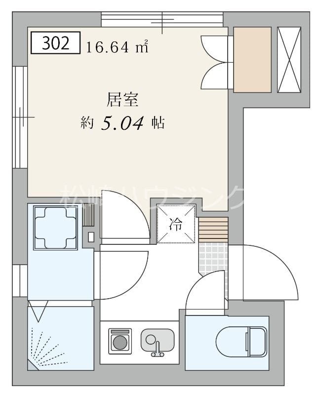 アプリコットハウス上高田 302