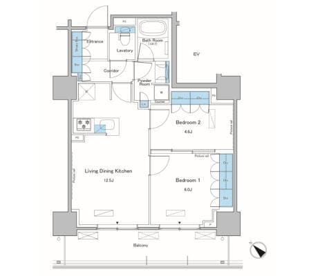 ルフォンプログレ滝野川 308