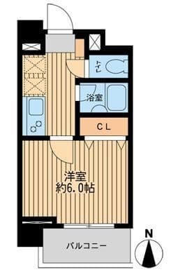 ジョイシティ住吉 0903 間取り図