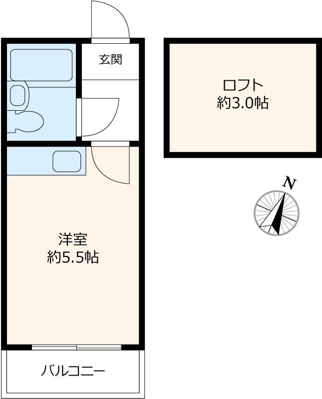 プラザ・ドゥ・モーリスC棟 201