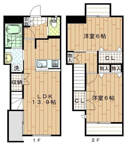 グリーンレジデンスⅢ 3 間取り図
