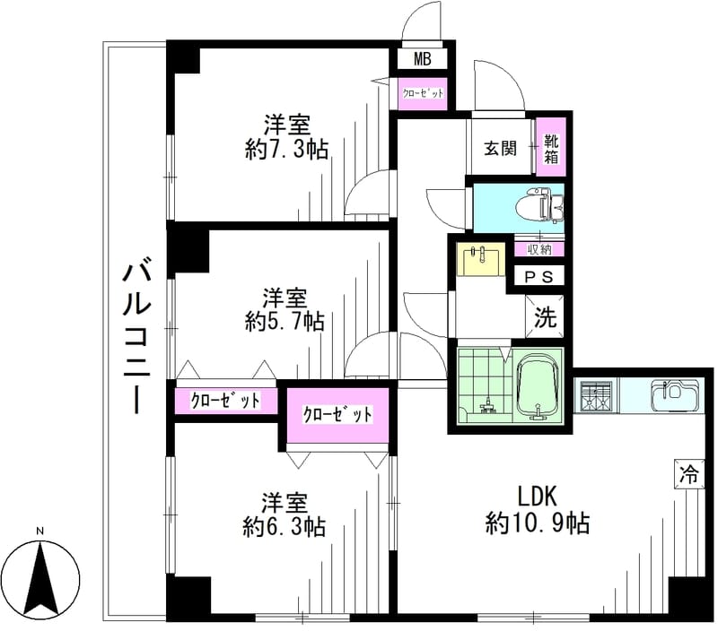 ウエストレジデンス 501