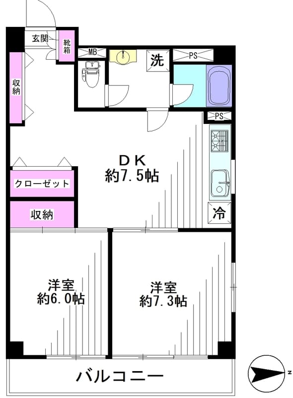 ウエストレジデンス 603