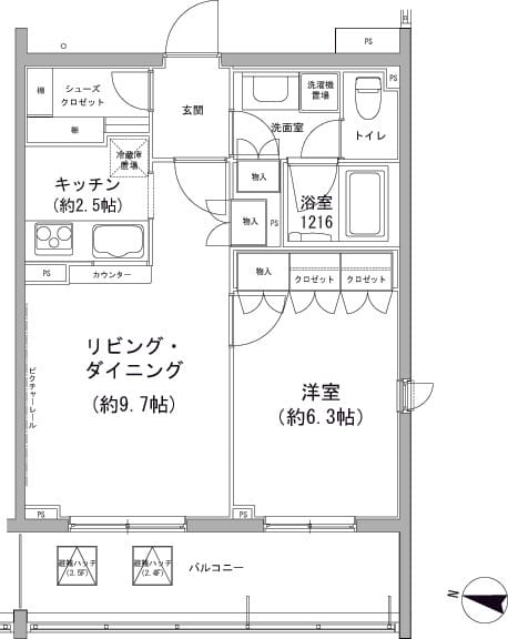 ヒューリックコート雪が谷 407