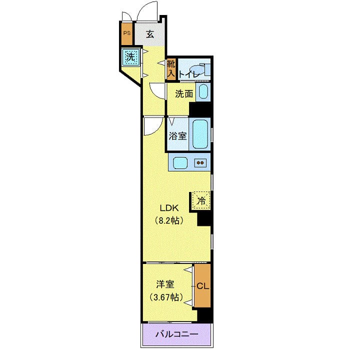 ゼファーズ日本橋浜町 3A