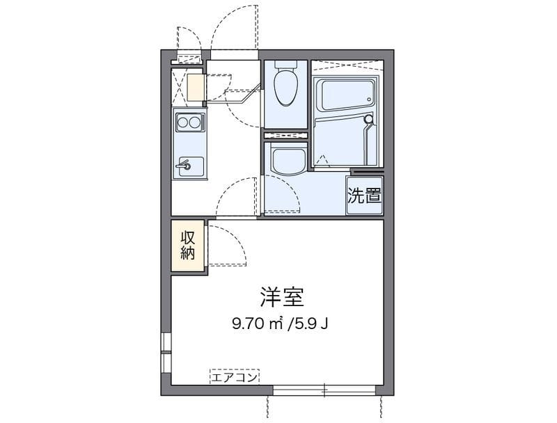 クレイノニューセイワハイツ 201