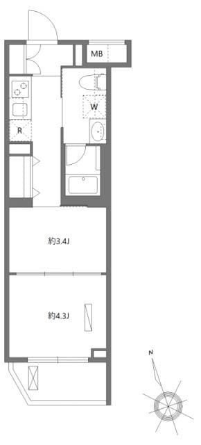 アンベリール墨田Ⅱ 0305