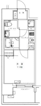 GENOVIA浅草Ⅶ(ジェノヴィア浅草Ⅶ) 204