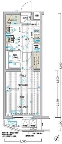 ブライズ堀切菖蒲園 103