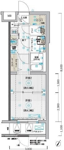 ブライズ堀切菖蒲園 302