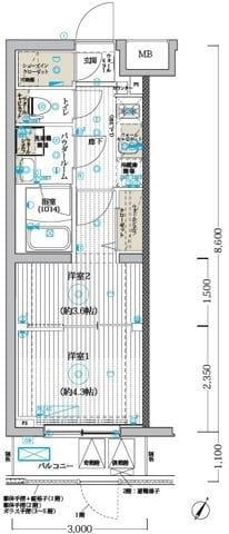 ブライズ堀切菖蒲園 304