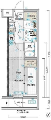 ブライズ堀切菖蒲園 405