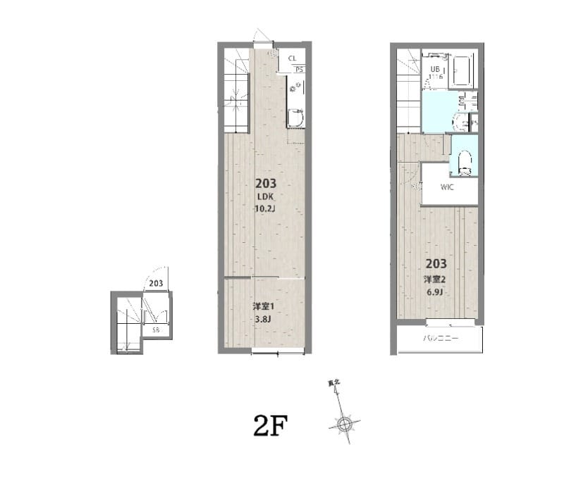 ミハス中野新井薬師Ⅱ 203