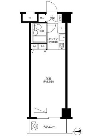 コスモリード蒲田 304