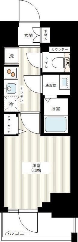 AZEST青砥 805 間取り図