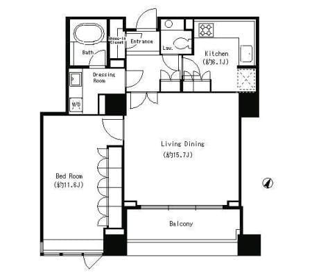 パークキューブ目黒タワー 1703