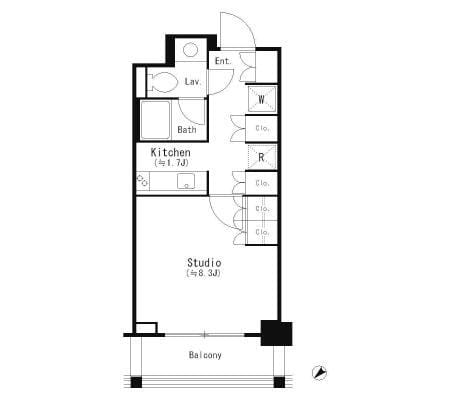 パークキューブ目黒タワー 214