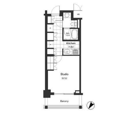 パークキューブ目黒タワー 321