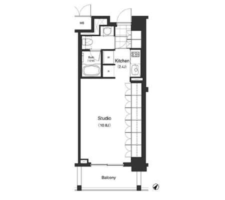 パークキューブ目黒タワー 413