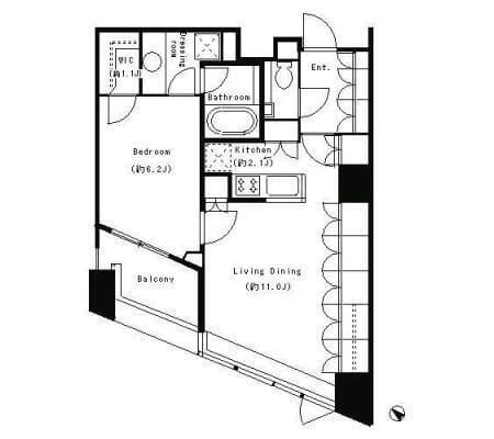 パークキューブ目黒タワー 908