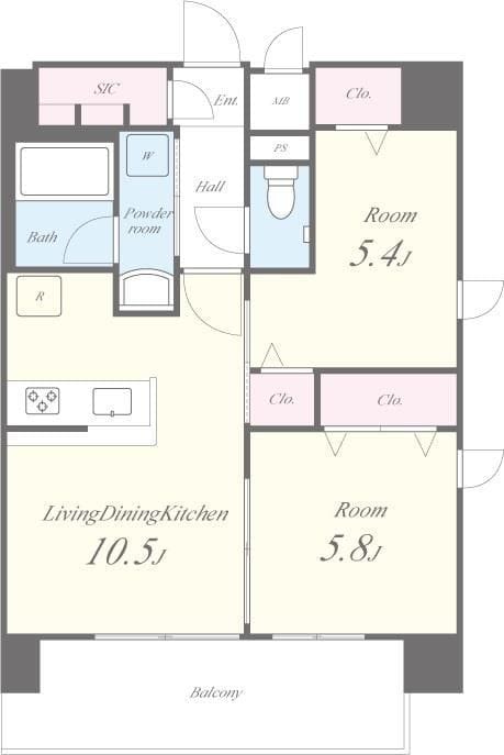 グランレーヴ東尾久 1104