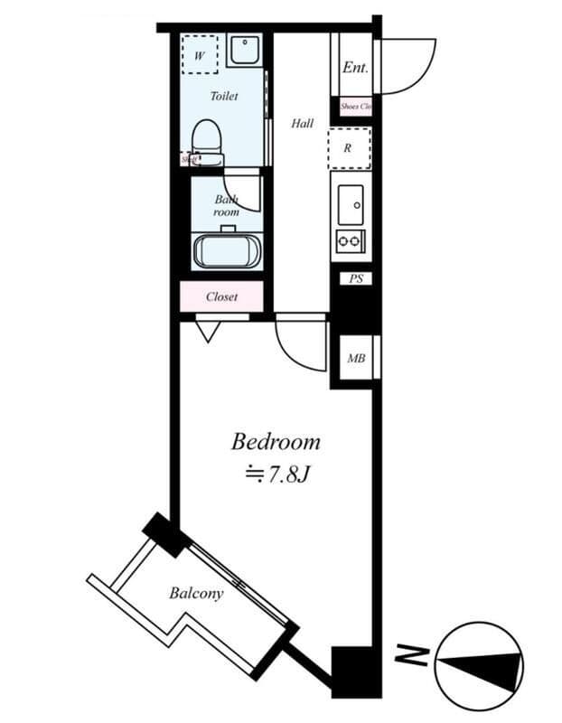 レヴィーガ練馬北町 313 間取り図