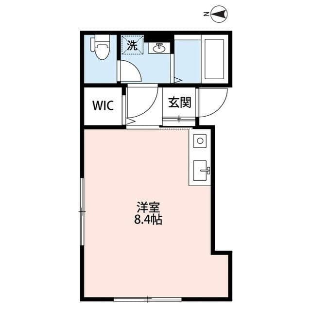 Rider’s Base in 阿佐谷 201 間取り図