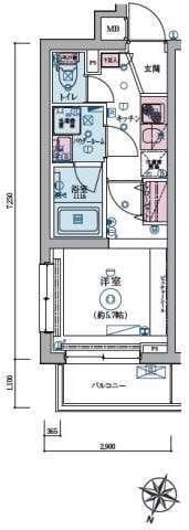 リヴシティ恵比寿 205