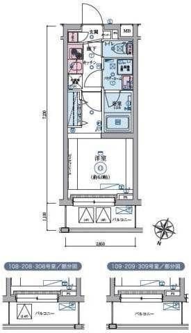 リヴシティ恵比寿 208