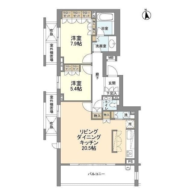 パークハウス代沢プレイス601号室の写真