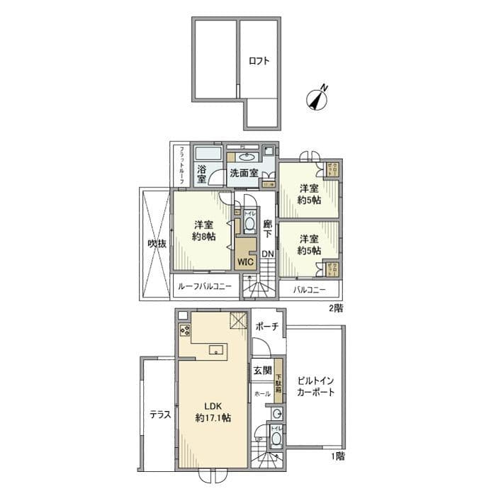 柿の木坂戸建 0