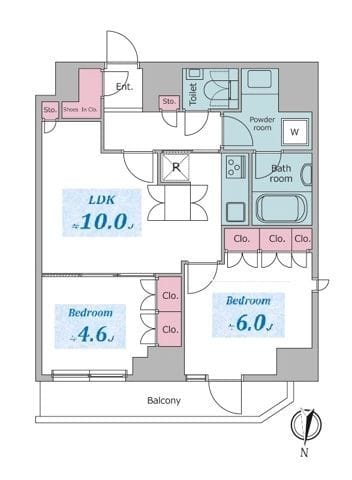 ドゥーエ日暮里 0801
