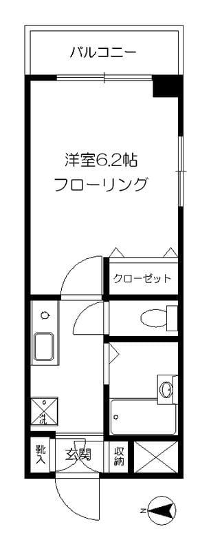 ドリームメゾン 404 間取り図