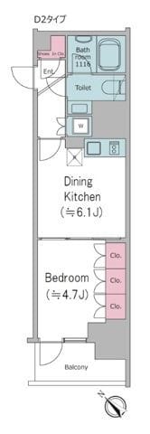 クロスレジデンス大崎 1202