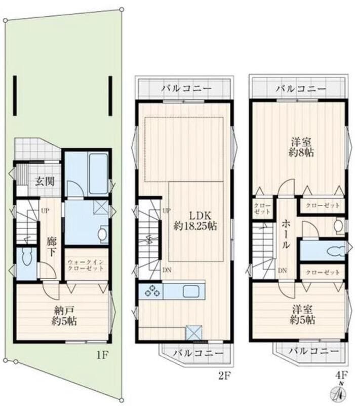 西日暮里 一戸建 32万円/10,000円/入力なし 間取り図