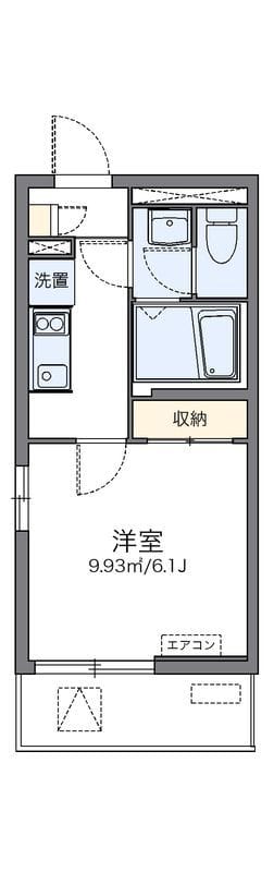 レオネクストジラソーレ 102 間取り図