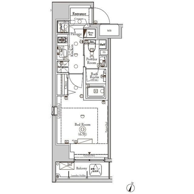 BPRレジデンス神田富山町 302