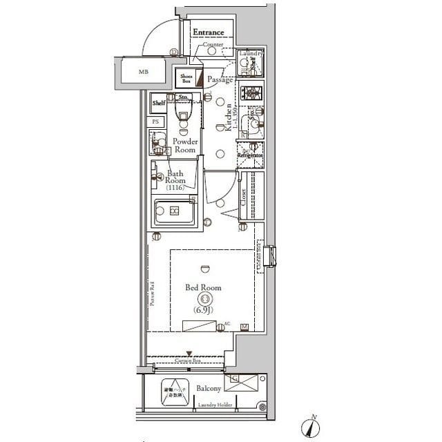 BPRレジデンス神田富山町 403