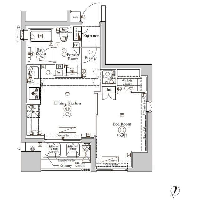 BPRレジデンス神田富山町 601