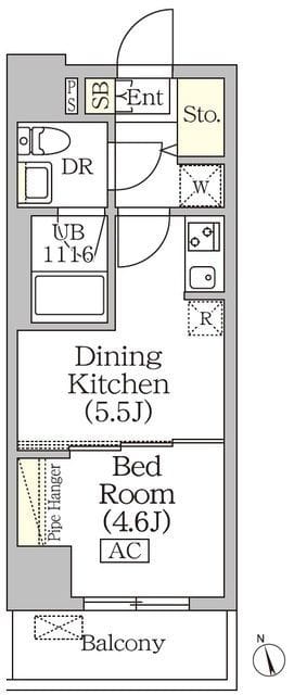 BRICK RESIDENCE 築地明石町 1003