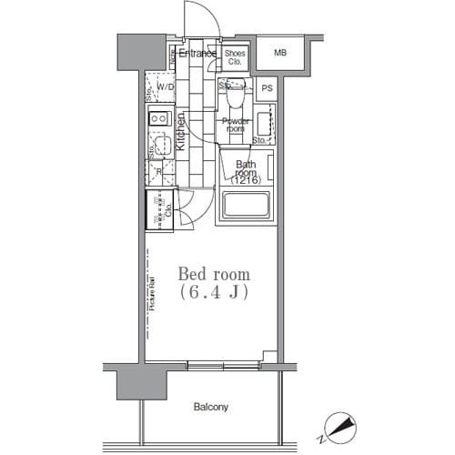 パークハビオ目黒リバーサイド 503