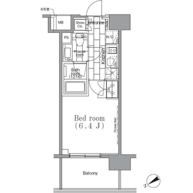 パークハビオ目黒リバーサイド 802