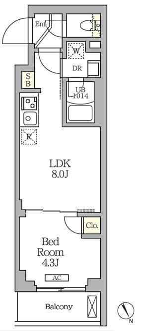 クラリティア馬込 101