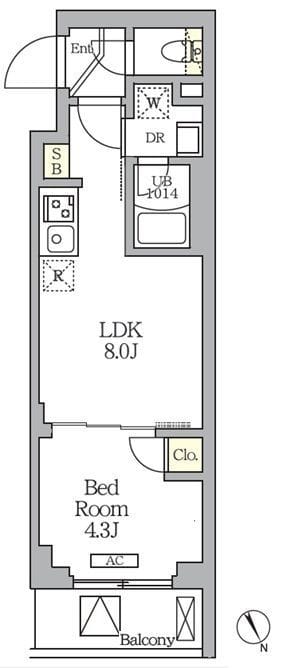 クラリティア馬込 301