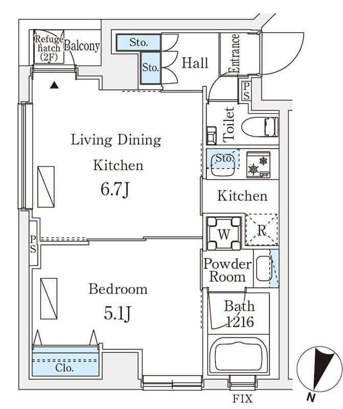 フルハウス飯田橋 203