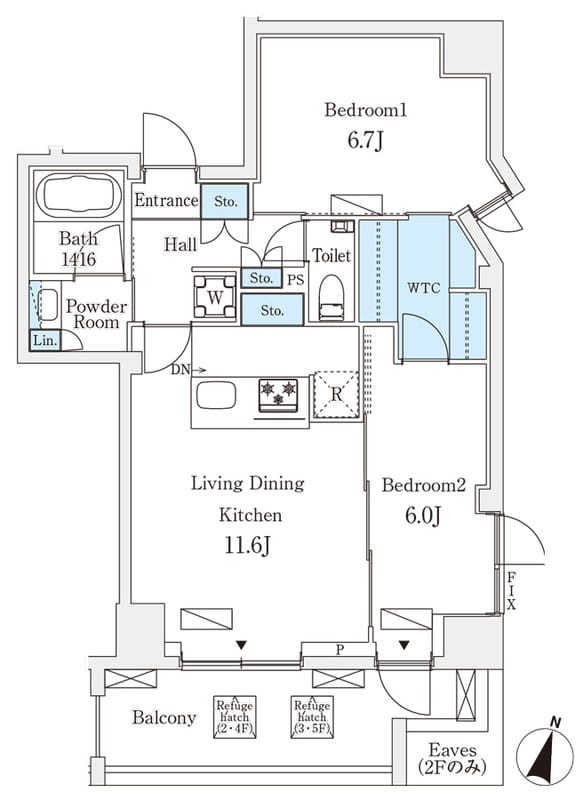 フルハウス飯田橋 204