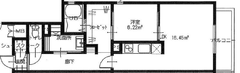 N’STORY 302 間取り図