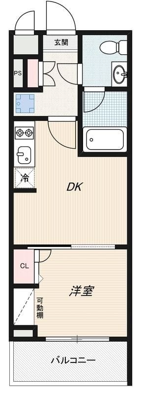 アーバンパーク品川豊町 207 間取り図