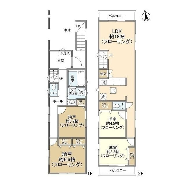 Kolet東高円寺 38.5万円/入力なし/なし 間取り図